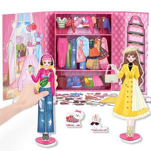 체리 체리와 쥬리의 자석 코디하우스, 혼합색상, 1세트