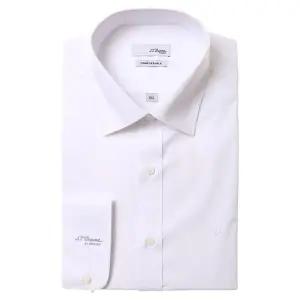 [대구백화점] [듀퐁셔츠]스트레치 화이트 슬림핏셔츠(SE4FM22LS932SWH)