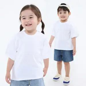 [보리보리/키즈꼬모]키즈꼬모 (단품)베이직반팔티셔츠