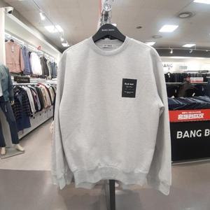 뱅뱅 HC09 공용 봄 도톰한 초초저가 맨투맨 단색 깔끔하고 선명한 라운드티셔츠 NTI100