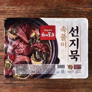 하이포크 속풀이 선지묵 냉장, 3kg, 1개 one option