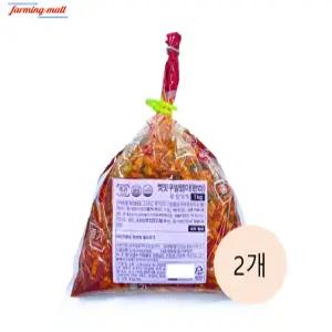 [보금푸드] 종가 옛맛 무말랭이 1kg 2개