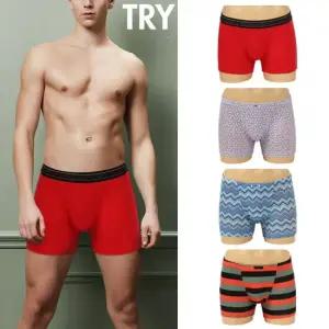 [TRY] 내몸에 착  쾌적한 남성 사각 드로즈팬티(95-100사이즈)