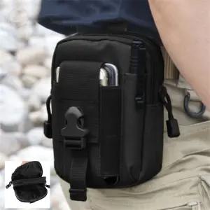 허리벨트 보조가방 블랙 허리벨트공구주머니