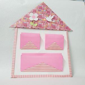 집모양 수납주머니 종이접기패키지 만들기