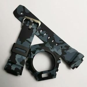 Casioak GW-6900A G-6900B GLX-6900GB GLS-6900 용 실리콘 커버 케이스 밴드 DW6900 DIY 액세서리 용 수지 교체 스트랩