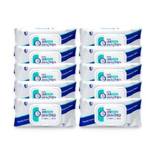 동성 손소독 티슈 70매-10개 살균티슈 소독티슈 제균티슈 의약외품