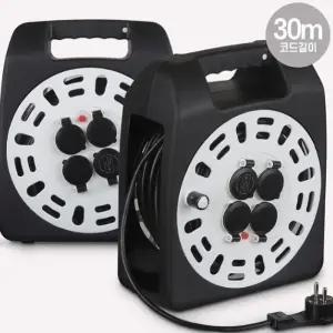 캡형 캠핑릴선 리드선 전기 연장선 USB 3구 30M/케이블릴선 산업리드선 케이블리드선