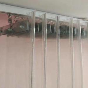 방풍커튼 투명 비닐 자바라 공업용 칸막이 설치용