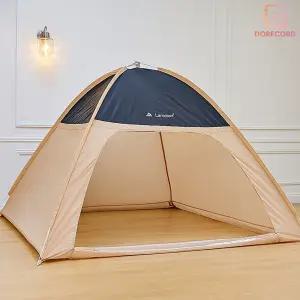 방풍 바람막이 자동 텐트 슈퍼싱글 침대위 겨울 텐트 1 2인용
