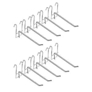 진열대 행사 가판대 15cm 후크 10p 걸이형 부속품 철망진열대후크 네트망걸이 망걸이