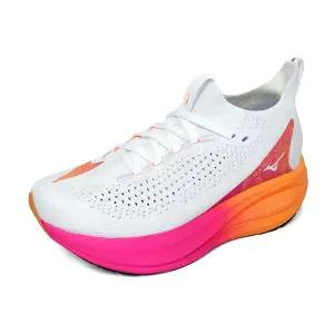 [미즈노] 네오 비스타 2 나일론플레이트 런닝화 마라톤화 슈퍼트레이너 화이트핑크 J1GC2547-04