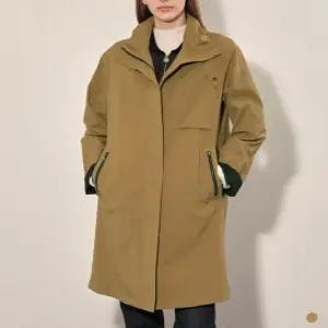 [올리비아로렌]올리비아로렌 콘트라스트 배색 롱점퍼 VOCCL4F8241 애플아울렛