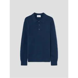 [三無衣服] 캐시미어 블렌드 폴로넥 스웨터  로얄 블루 (GC5951S02N)