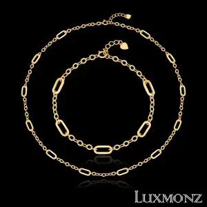 [BIG HIT] 룩스몬즈 18K 클레어 목걸이 팔찌 세트+ (방송) 골드바 2개 + 랩다이아몬드 목걸이 귀걸이