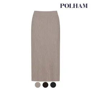 [폴햄] 여성 립 스웨터 스커트_PHD4RS2020