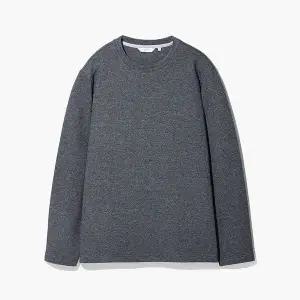 [하프클럽/에스티코]와플조직 베이직 라운드 그레이  DTSVC02CSG