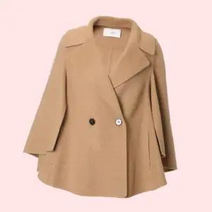 지고트 와일드 칼라 울 케이프 코트 아우터JPAE0CTC43 3742310