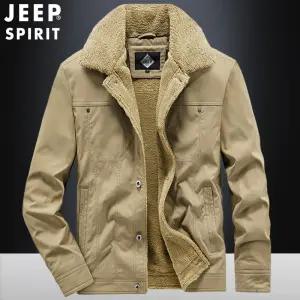 JEEP SPIRIT 남성재킷 가을 겨울 아웃도어 기모 도톰 캐주얼 남자야상자켓