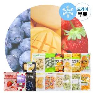 지케이푸드 아토 냉동과일 16종 딸기바나나 망고 두리안 파인애플 라임 라즈베리