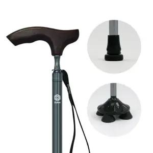 노인지팡이 네발 접이식 어르신 환자용 할머니 의료 초경량 선물용 고급 효도 지팡이