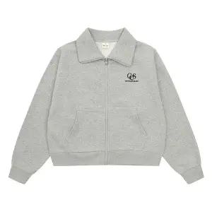 [틴톡] 여자 겨울이월 하이넥 기모 크롭 집업 점퍼(23RT181)