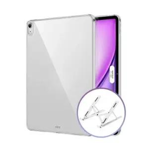 아이패드 10세대 A16 공용 투명 젤리 케이스+접이식 거치대 (WFJE66W)