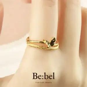 순금 반지 3.75g(1돈) 24k 여자 웨이브 나비 비벨