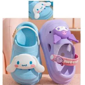 굿데이 S403 산리오 정품 시나모롤 EVA샌들 슬리퍼 어린이 키즈 실내화 데일리 신발 여름 조카선물 캐릭터