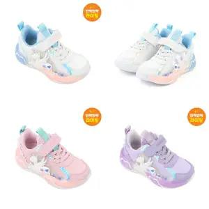 [다이노솔즈](신세계 사우스시티) 토박스 빛나는 아동 LED 운동화 유니콘 글레이셔 프릴 DNKCF3TSGC11