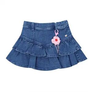 [프랜치캣](센텀시티점)데님 2단 프릴 SK(Q44DAS020)