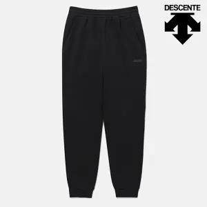 데상트 에센셜 기모 조거 트레이닝 팬츠 SP323UFP92BLK0 바지 _