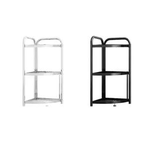 3단 폴딩 원터치 코너 선반 욕실 화장실 거실모서리 3단코너선반 폴딩코너선반 원터치선반