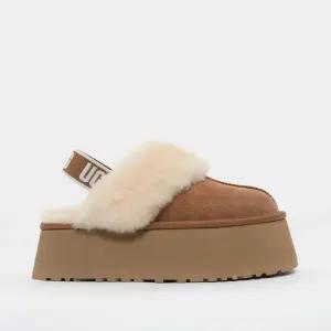 25FW 펀케트 퍼 뮬 샌들 하이솔 여성 슬리퍼 1113474 CHE