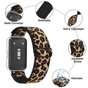 유리 커버 + Samsung Galaxy Fit 3 용 나일론 스트랩 풀 커버리지 범퍼 PC 보호 시계 밴드