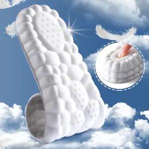 변형없는 두꺼운 신발깔창 폭신깔창 한쌍 족저근막염 평발 요족 런닝화 티눈 군인 등산화 발마사지