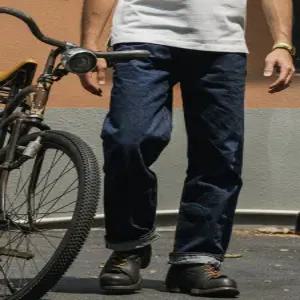 브론슨 Lot 47801XX 셀비지 데님 팬츠 1947년 모델 Bronson