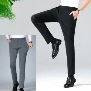 남자 여름슬랙스 9부 정장바지 초박초경량스판 2컬러 통기성