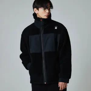 [롯데백화점]스파이더 남성 플리스 패딩 셜파 자켓 SPJPCNFT312MBLK