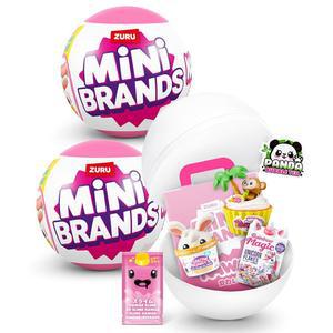 미니 브랜드 카와이 캡슐 바이 ZURU, 서프라이즈 수집품 미니, 블라인드 패키징, 일본 테마 (2팩)