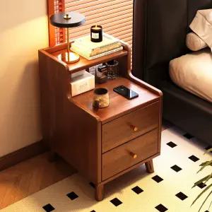 나비 침대 옆 원목 협탁 사이드테이블 서랍장 선반