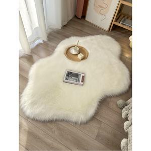 인조 양털 카펫 거실러그 샤기 물세탁 침대 인테리어 인조양털 베란다 한스데이