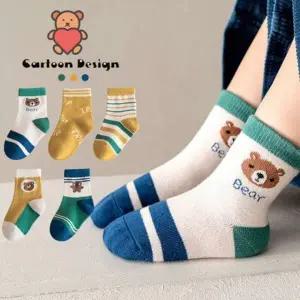 [보리보리/오너클랜]4계절 준캡 면양말 아동양말 유아동양말 베어베어 어