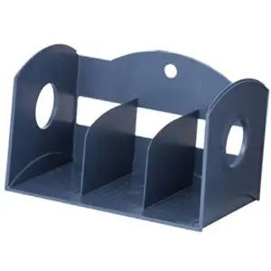 멀티 책꽂이 3단 네이비 335x208x213 1p 파일 교과서 파일꽂이 책상정리 서류정리함