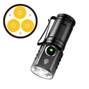 P35x3Ea LED 충전식 미니 야외 서치 라이트 손전등 후레쉬 BL536