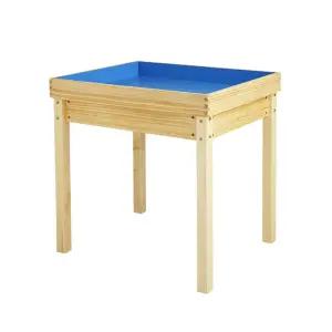 모래 놀이 책상 심리 상담 미술 치료 나무 테이블 72CM 모래 테이블