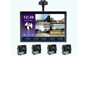 차량용모니터 네이게이션 티비 화물차 버스 모니터 10인치 4채널 HD+음성제어+메모리카드없음