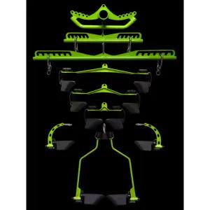 렛풀다운그립 체육관 가슴 운동 데드 리프트 바벨 좁은 거리 조절 핸들