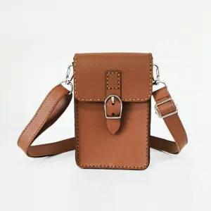 집순이취미 가죽 크로스백 만들기세트 1인용 손바느질 diy소품 공예재료 핸드메이드