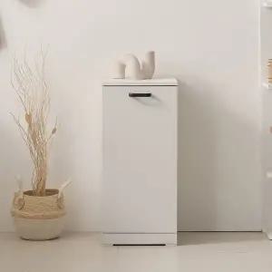 [가온퍼니처]카린 1칸 352 분리수거함 정수기 다이 받침대 선반 다용도장 분탕비실 휴지통 주방 수납장